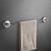 YOHOM 18.5-Inch Stainless Steel Vacuum Suction Cup Bathroom Accessory Towel Bar Rack Rail Hanger Shower Hand Dish Towel Washcloth Holder Organizer Wall Mounted Kitchen Storage Brushed Finish - B078J3NFWQ
